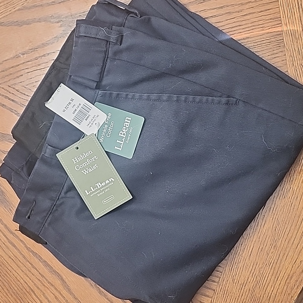LL Bean Chinos (blue) 36/32